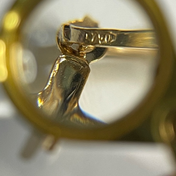 ❗️ SOLD❗️ 18K SAUDI GOLD PENDANT - Picture 6 of 6